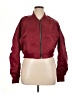 Forever 21 Plus 100% Polyester Burgundy Jacket Size 0X - photo 1