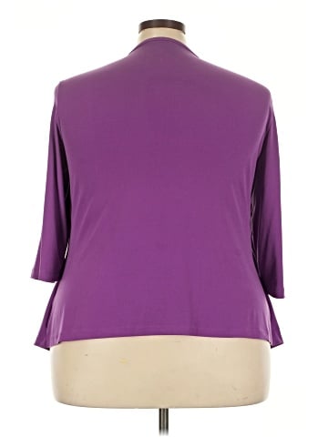 Just My Size 3/4 Sleeve Top (view 2)