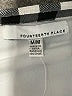 Fourteenth Place 100% Polyester Checkered-gingham Black Casual Skirt Size M - photo 4