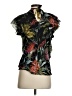 FUZZI Black Short Sleeve Blouse Size XS - photo 2