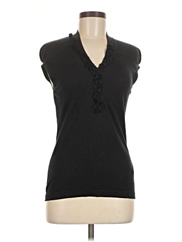 BOSS by HUGO BOSS Sleeveless Silk Top (view 1)