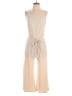VICI Solid Tan Ivory Jumpsuit Size S - photo 1