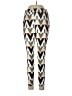 Shein Curve 100% Polyester Graphic Ivory Leggings Size 0X - photo 1