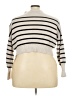YFB Stripes Ivory Turtleneck Sweater Size 3X (estimated) - photo 2