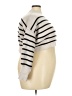 YFB Stripes Ivory Turtleneck Sweater Size 3X (estimated) - photo 4