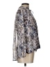 Veronica M. Silver Long Sleeve Blouse Size L - photo 4