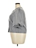 Cicy Bell 100% Polyester Checkered-gingham Gray White Jacket Size XXL - photo 5