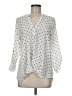 LYNN Ryan Polka Dots White 3/4 Sleeve Blouse Size M - photo 1