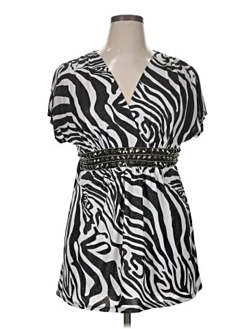 Fashion Bug Short Sleeve Blouse (view 1)