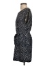 Gap 100% Polyester Polka Dots Black Casual Dress Size XS - photo 5