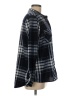 Eden & Olivia Plaid Black Long Sleeve Button-Down Shirt Size M - photo 4
