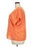 Vero Moda Orange Short Sleeve Blouse Size 18 - photo 5