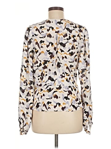 A.L.C. Long Sleeve Silk Top (view 2)