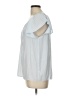 Ramy Brook 100% Polyester Silver Short Sleeve Blouse Size L - photo 5
