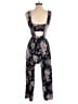 American Eagle Outfitters Paisley Black Blue Jumpsuit Size XXS - photo 2