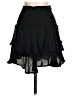Shein 100% Polyester Solid Black Casual Skirt Size S - photo 1