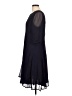 LUXE 100% Viscose Solid Black Cocktail Dress Size 12 - photo 5