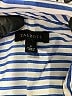 Talbots 100% Cotton Stripes Blue Short Sleeve Button-Down Shirt Size S - photo 7