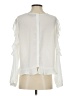 Brandon Thomas 100% Polyester Ivory Long Sleeve Blouse Size S - photo 2