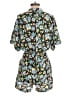 Maje 100% Viscose Floral Blue Romper Size EU (FR) 34 / US 2 - photo 2