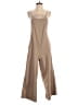 Zara Solid Tan Jumpsuit Size XS - photo 1