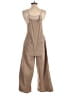 Zara Solid Tan Jumpsuit Size XS - photo 2