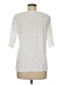 Unbranded Ivory 3/4 Sleeve Blouse Size M (estimated) - photo 2