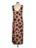 Shein Animal Print Brown Casual Dress Size L - photo 2