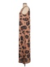 Shein Animal Print Brown Casual Dress Size L - photo 5