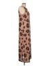 Shein Animal Print Brown Casual Dress Size L - photo 4