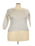 Rapsodia Metallic Silver Pullover Sweater Size 3X (estimated) - photo 1