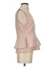 BCBGMAXAZRIA Tan Sleeveless Blouse Size S - photo 4