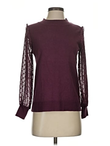 Indigo Rose Long Sleeve Blouse (view 1)