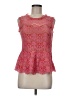 Ark & Co. Pink Sleeveless Blouse Size M - photo 1