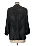 Vince Camuto 100% Polyester Polka Dots Black 3/4 Sleeve Blouse Size L - photo 2