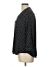 Vince Camuto 100% Polyester Polka Dots Black 3/4 Sleeve Blouse Size L - photo 5