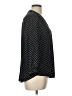 Vince Camuto 100% Polyester Polka Dots Black 3/4 Sleeve Blouse Size L - photo 4