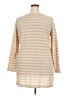 French Laundry Stripes Tan Pullover Sweater Size 2X - photo 2