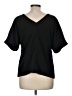 Unbranded Black Short Sleeve Blouse Size S - photo 2