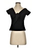 Zara Black Short Sleeve Top Size S - photo 1