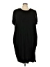 Torrid Solid Black Casual Dress Size 5X Plus (5) - photo 1