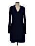 Komarov Solid Blue Casual Dress Size Lg (3) - photo 1