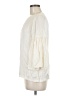 Otte 100% Silk Ivory 3/4 Sleeve Silk Top Size M - photo 5