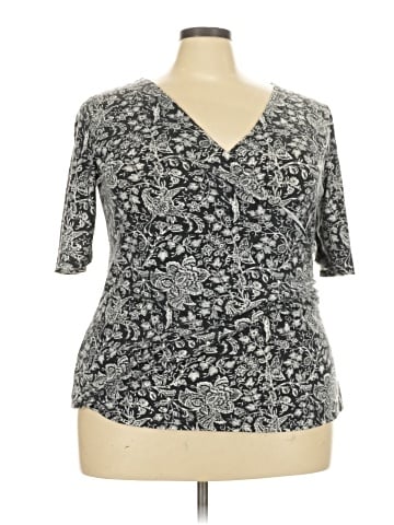 Soft by Avenue 3/4 Sleeve Top (view 1)