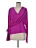 Atlein Collective 100% Polyester Purple Long Sleeve Blouse Size 8 - photo 1