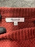 Madewell Burgundy Pullover Sweater Size S - photo 7
