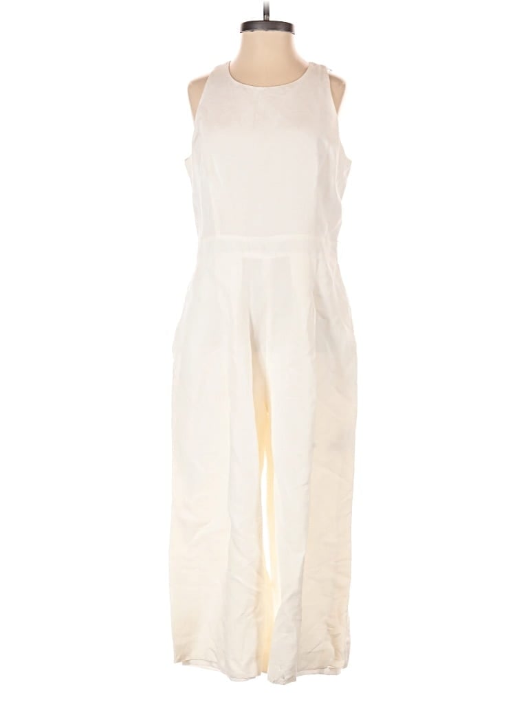 Pre-owned Banana Republic Jumpsuit In Ivory
