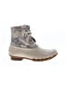 Sperry Top Sider Camo Gray Ivory Rain Boots Size 4 - photo 1