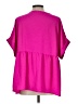 Entro 100% Polyester Pink Short Sleeve Blouse Size L - photo 2