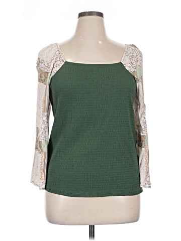 Ava James 3/4 Sleeve Top (view 1)